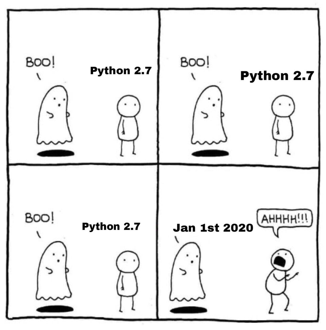 Python 2 apocalypse is here